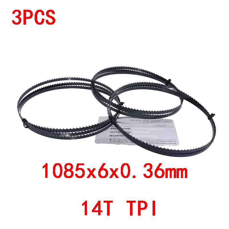 Band Saw Blade - 3Pcs SK5 Carbon Band Saw Blade