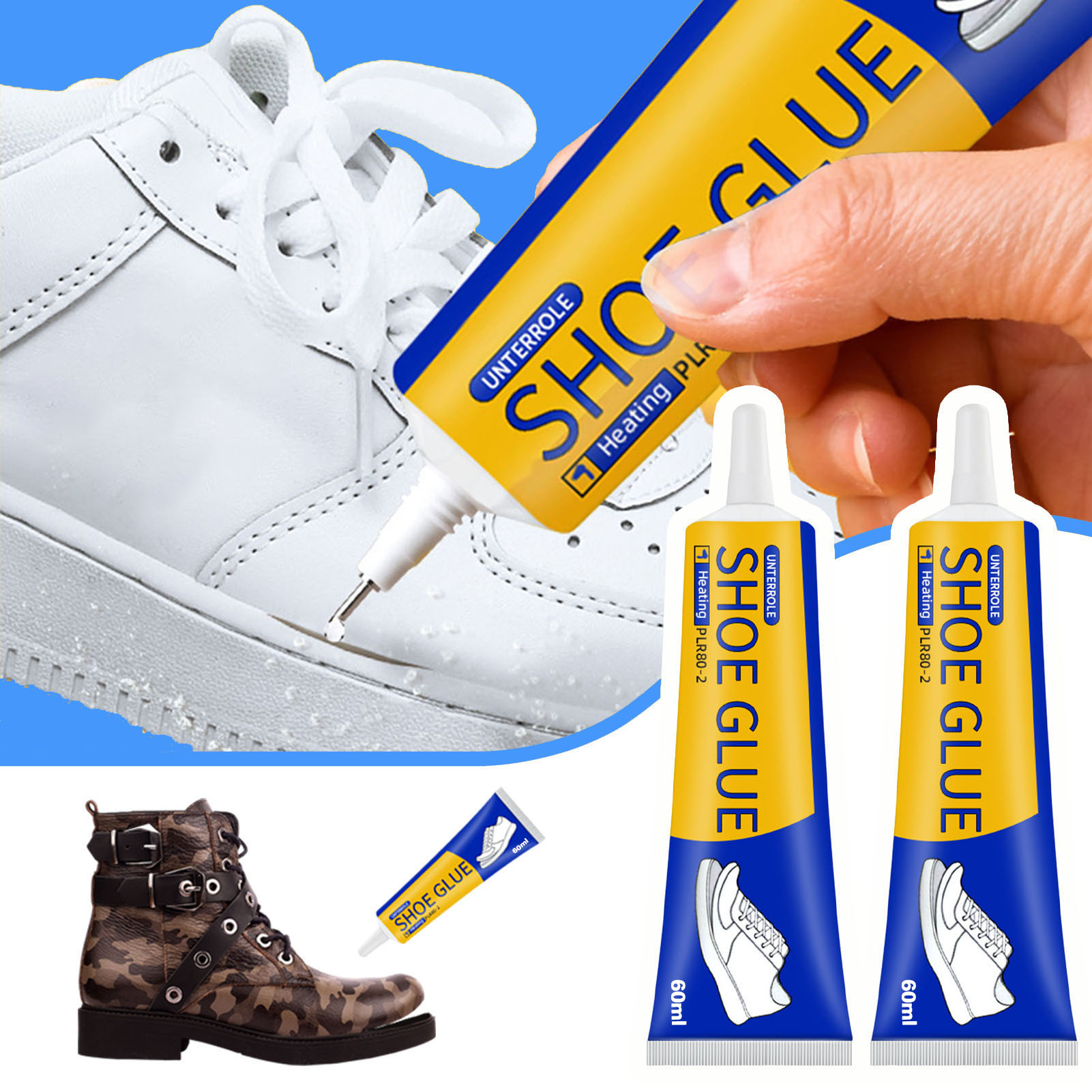 Woodworking Resin - 1/3pcs 60ML Clear Shoe Repair Adhesive