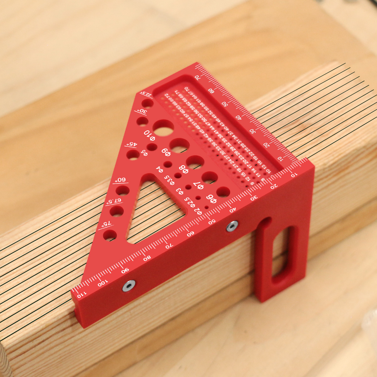 3D Multi-Angle Measuring Ruler - Woodworking For Engineers review and price