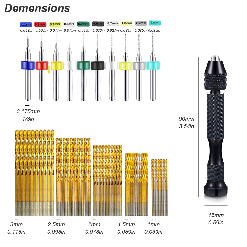 Micro Mini Pin Vise Hand Drill - Woodworking Front Vise review and price