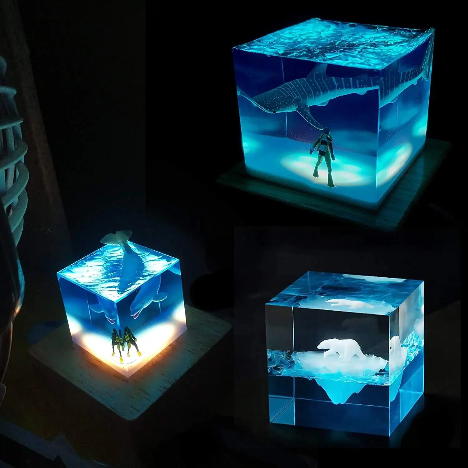 Square Light Resin Mold,led Si - Woodworking Resin review and price