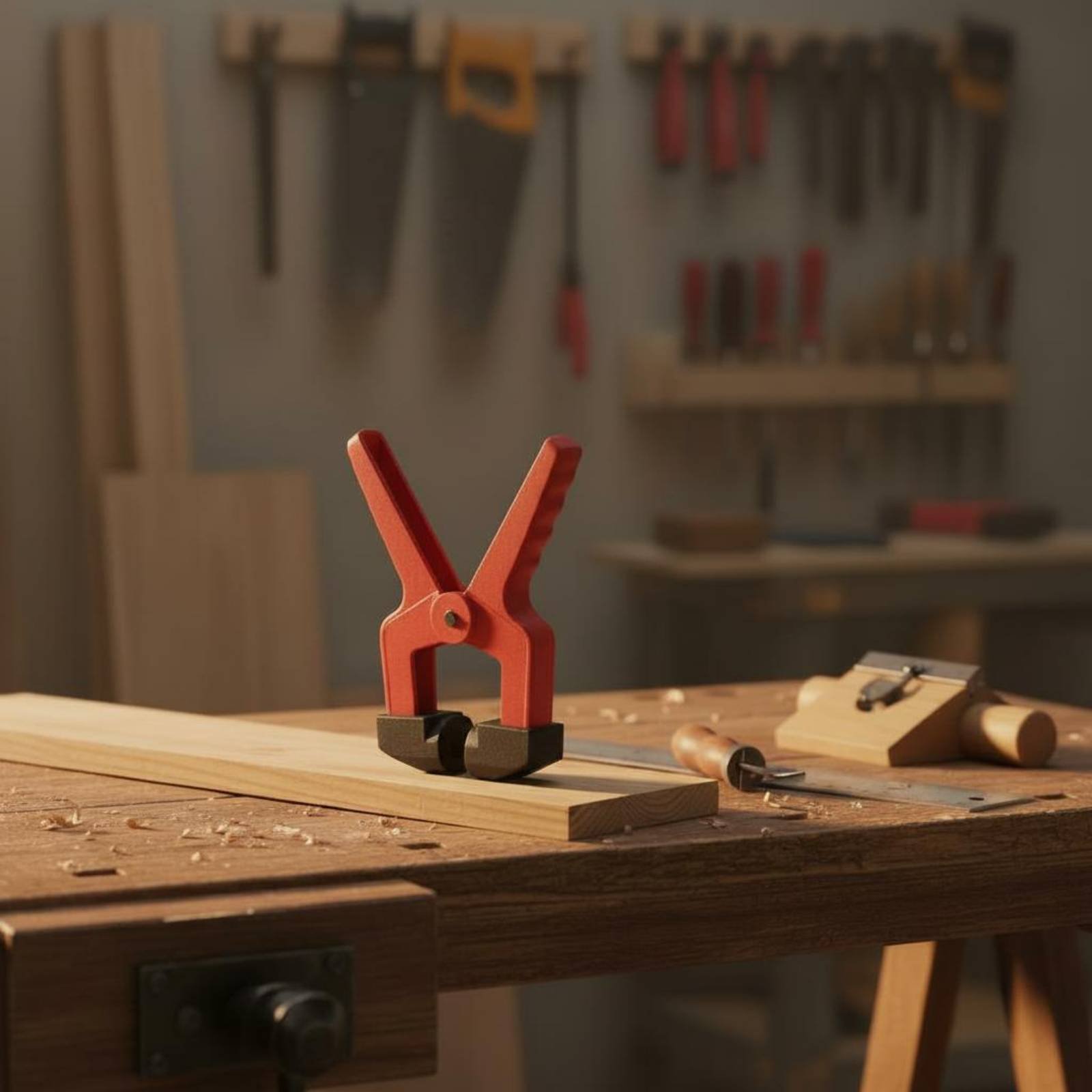 Triangular Clamp Clamp Red Col - Woodworking Hand Tools review and price
