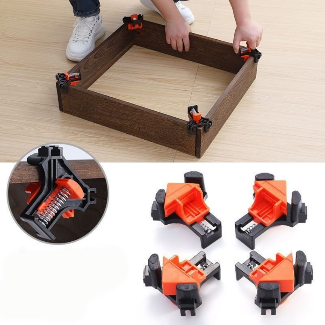 4pcs 90° Right Angle Clamp Fix - Woodworking Hand Tools review and price