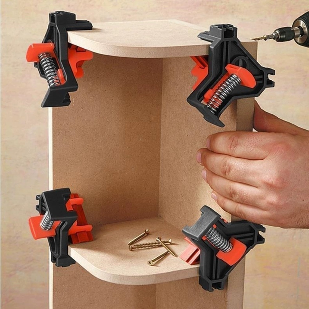 4pcs 90° Right Angle Clamp Fix - Woodworking Hand Tools review and price