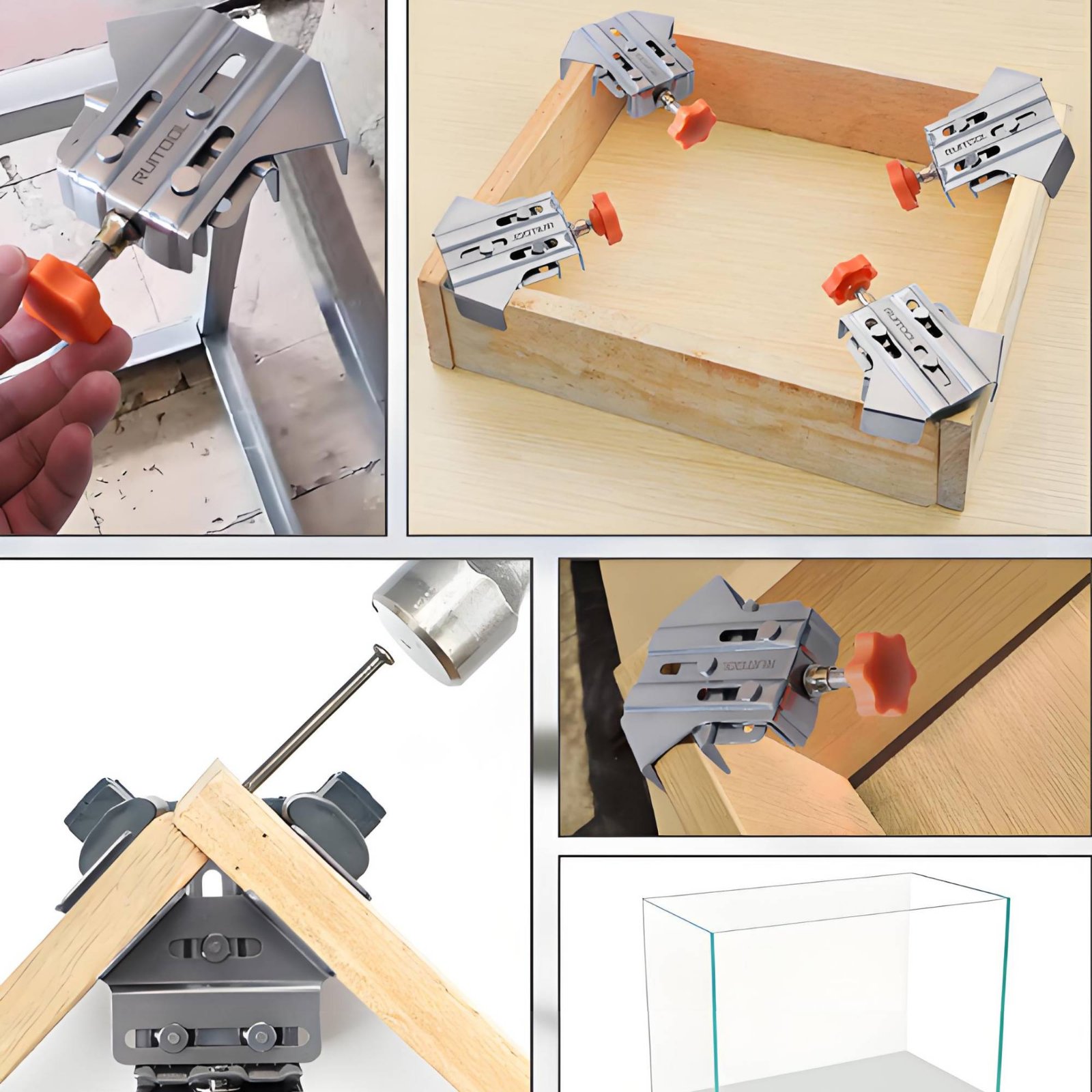 90 Degree Corner Clamp Stainle - Woodworking Hand Tools review and price