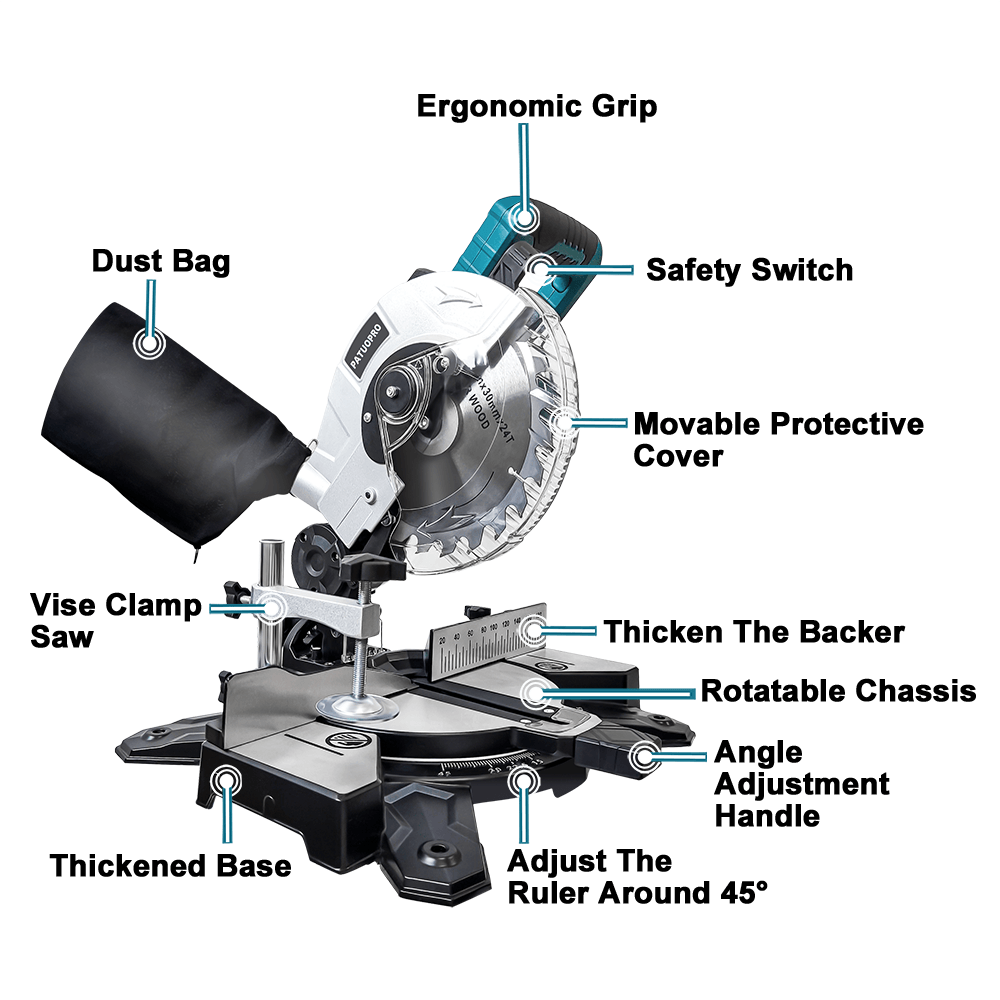 Brushless Miter Saw Cordless M - Woodworking Edge Corner Planer review and price