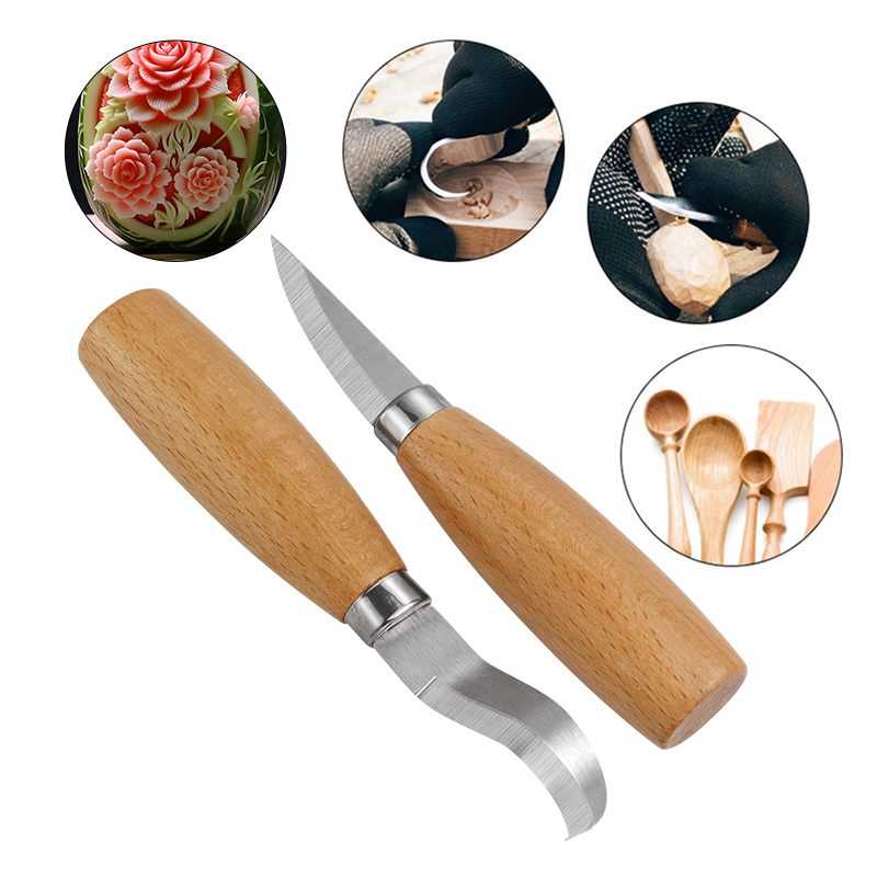 Stainless Iron Carving Knife B - Woodworking Kerf review and price