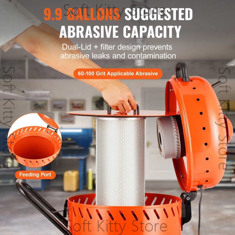 28 Gallon Vacuum Sand Blaster  - Woodworking Vacuum System review and price