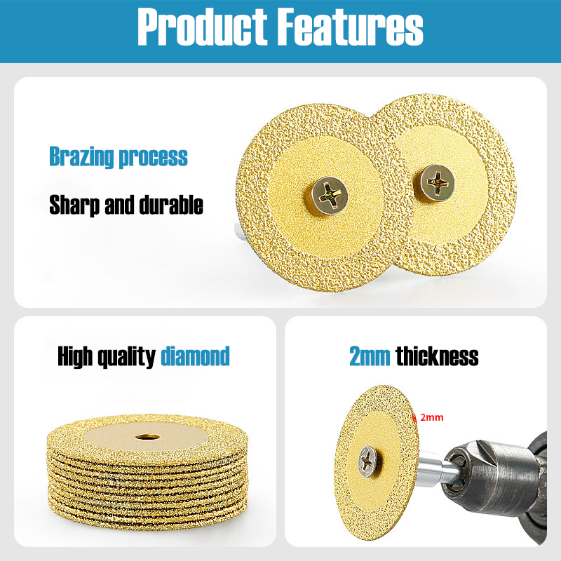 40mm Braze Diamond Saw Blade M - Woodworking Hand Tools review and price