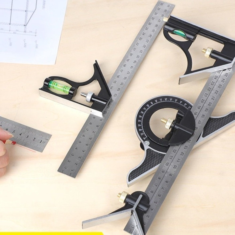 3-in-1 Combination Square Rule - Woodworking For Engineers review and price