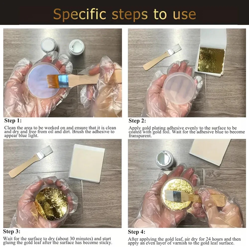 100ml/200ml Golden Leaf Gildin - Woodworking Resin review and price