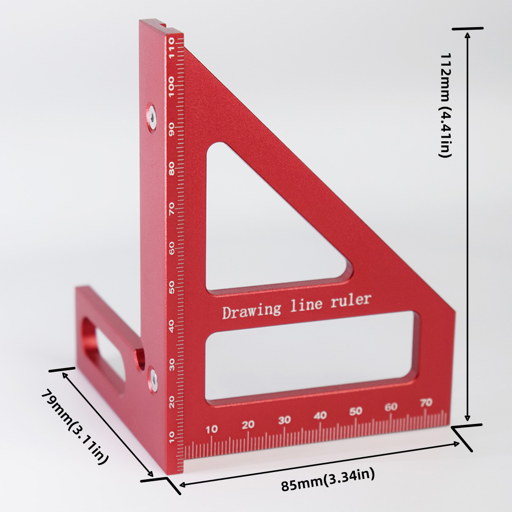 Aluminum Alloy Woodworking Rul - Woodworking For Engineers review and price
