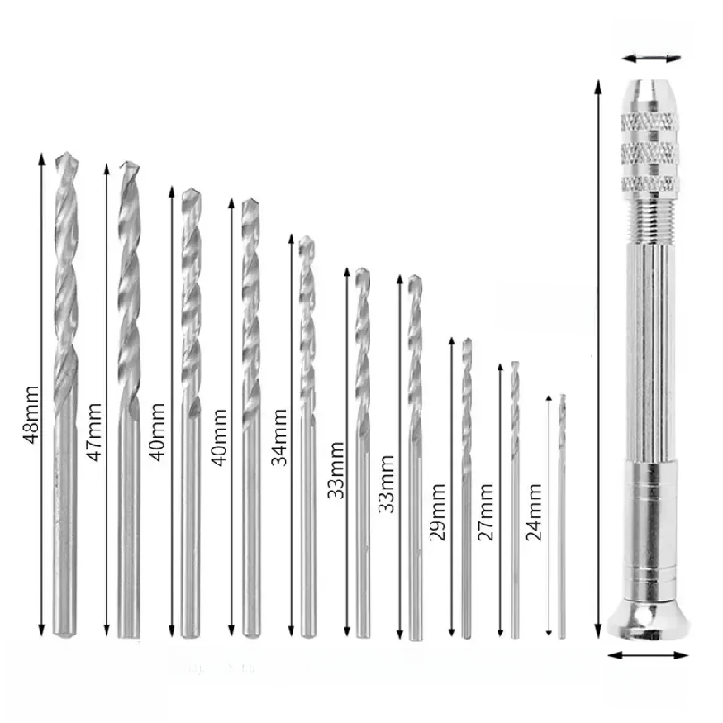 0.8-3.0mm Mini Hand Drill Wood - Woodworking Hand Tools review and price
