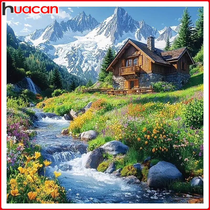 HUACAN 5D DIY Diamond Painting - Woodworking Resin review and price